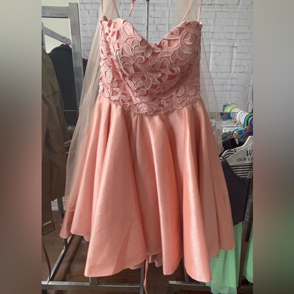 pink graduation dress size 10 - Picture 4 of 8